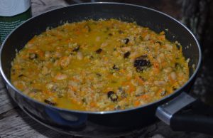 Moroccan Stew in a pot.