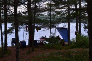 few from the back of the campsite over the lake