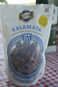 Kalamata olives in a bag